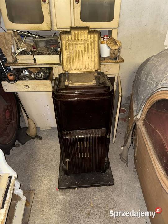 Piec żeliwny przedwojenny podlaskie Wasilków