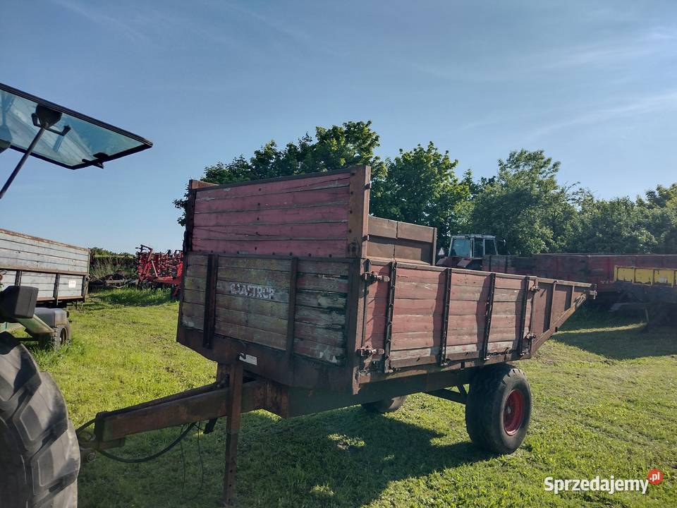 Przyczepa rolnicza Tim jednoosiowa wysokiego Sośno sprzedam