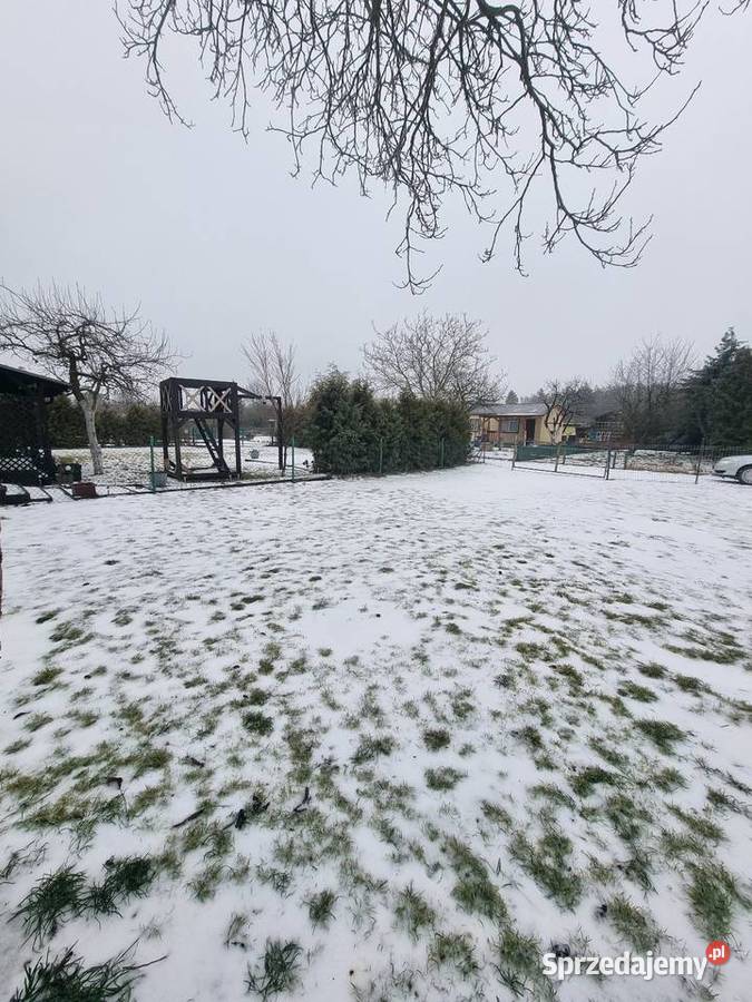 Działka ROD Piechcin woda prąd