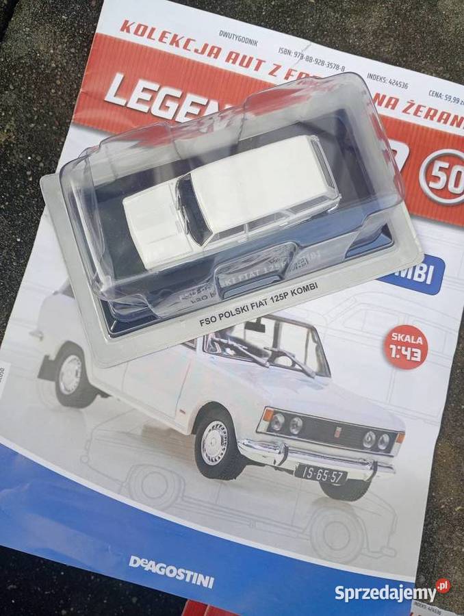FIAT 125P KOMBI Legendy FSO deagostini 143 Model