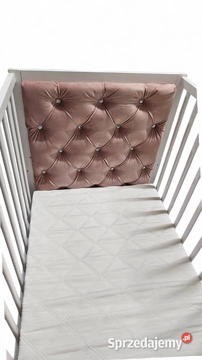 Łóżeczko niemowlaka tapicerowane 120x60 pikowane zachodniopomorskie Szczecin