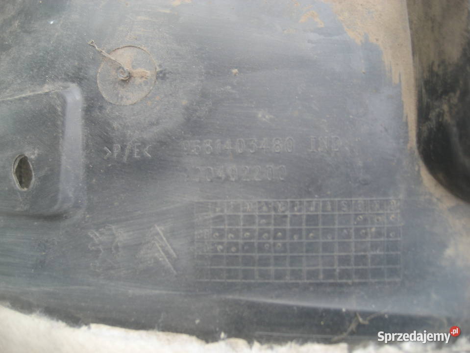 citroen berlingo III 0812r nadkole przód lewe Nadkola Rakoniewice sprzedam