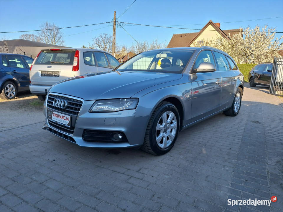 Audi A4 Avant Klimatronik Ksenon Nawigacja Ledy kurtyny powietrzne Załom