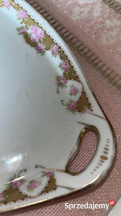 Patera drobne różane bukiety Antyki, Sztuka, Kolekcje Gdańsk