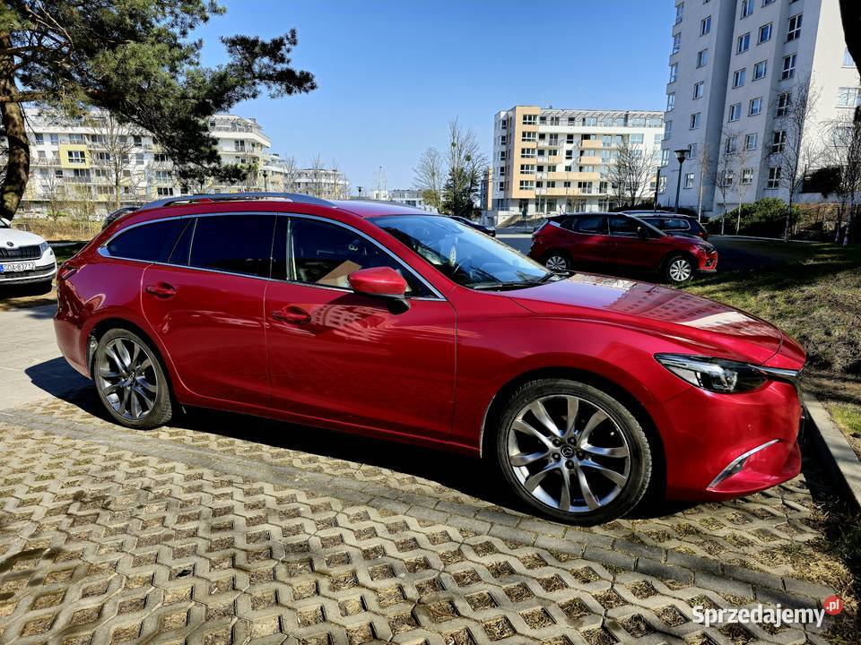 Mazda 6 kombi 2016 22D 175 160 przyciemniane szyby Mazda Gdańsk