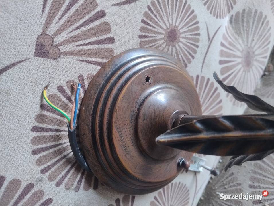 Żyrandol sufitowy pięcioramienny Adamówka