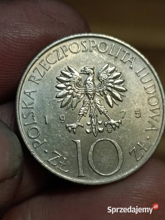 Sprzedam monete 10 zl 1975 r Adam Mickiewicz Chełm
