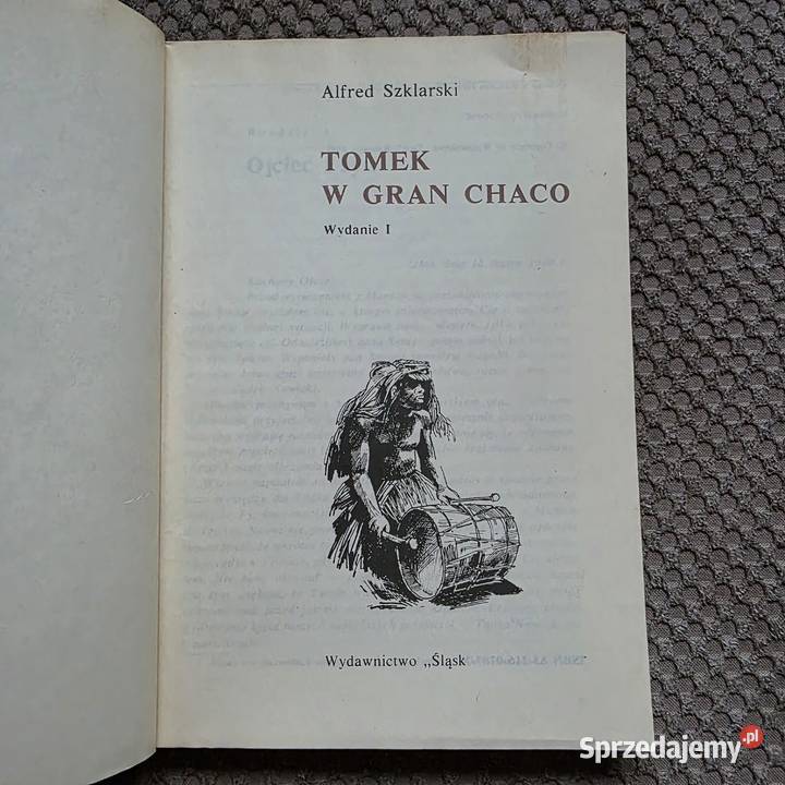 pierwsze wydanie Tomek w Gran Chaco Alfred Książki dla dzieci Kraków