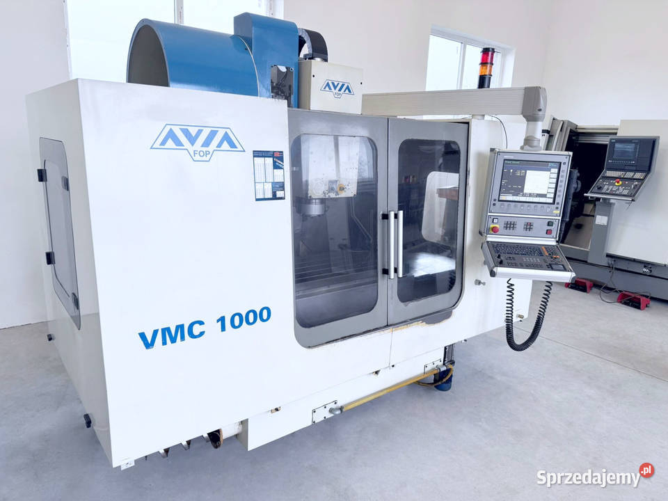 Frezarka CNC AVIA VMC 1000 z Niemiec cicha Zabór