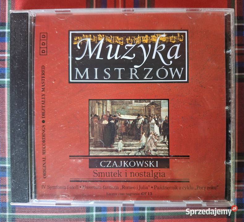 Muzyka mistrzów Czajkowski Smutek i nostalgia CD Muzyka Kraków
