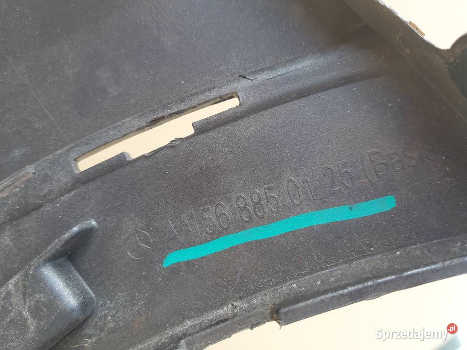 MERCEDES GLA X156 W156 ZDERZAK TYŁ PDC lubuskie Trzciel