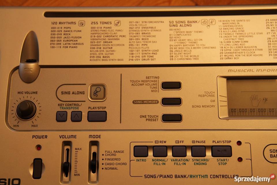 Keyboard Casio CTK 591 stan Casio Instrumenty klawiszowe i MIDI Łomianki