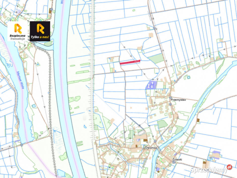 Grunt Drewnica Wierzbowa 3012m2 3012m2