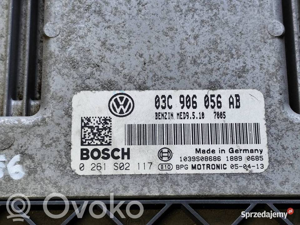 VW Golf V Plus 16FSI STEROWNIK KOMPUTER SILNIKA osobowe