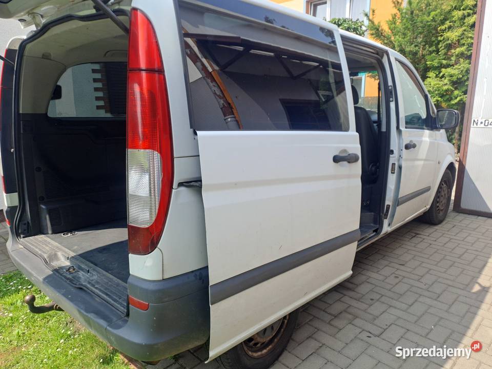mercedes Vito 21 brygadówka motor do naprawy manualna Wronki