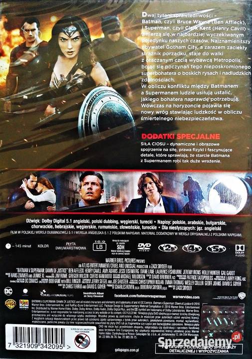 BATMAN V SUPERMAN ŚWIT SPRAWIEDLIWOŚCI Kalisz sprzedam