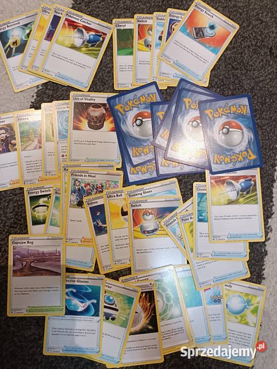 100x Kart Trenerów Pokmon różne edycje Kraków