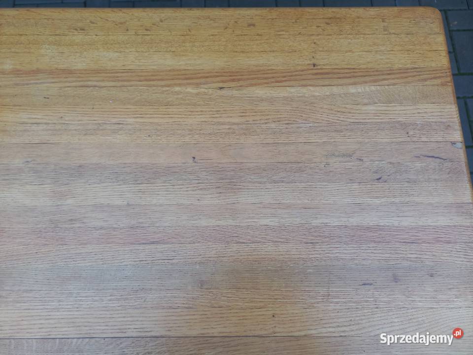 Stół dębowy drewniany holenderski Salon Jadalnia 80cm