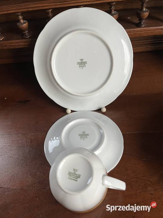 Filiżanka z talerzykiemMittertech Bavaria Biał Gdańsk