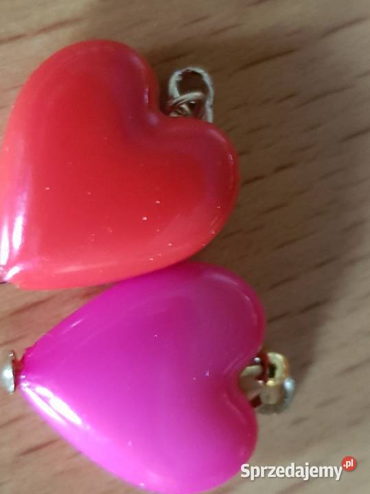 zawieszki przywieszki serduszka serca wisiorek Kielce