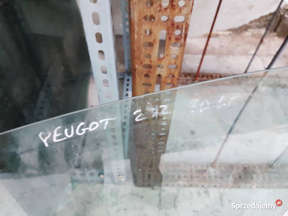 Szyba Lewa Peugeot 207 3 drzwi osobowe łódzkie Łódź