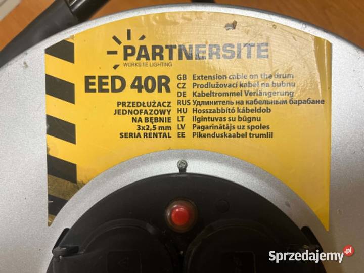 Przedłużacz Bębnowy Partnersite EED 40R Seria