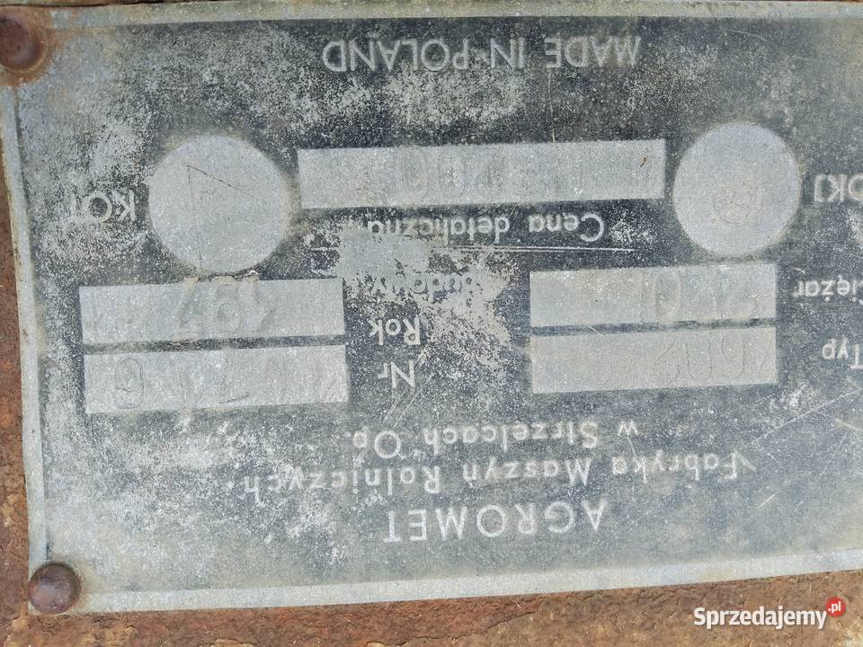 Kopaczka konna do ciągnika Żarnowa sprzedam