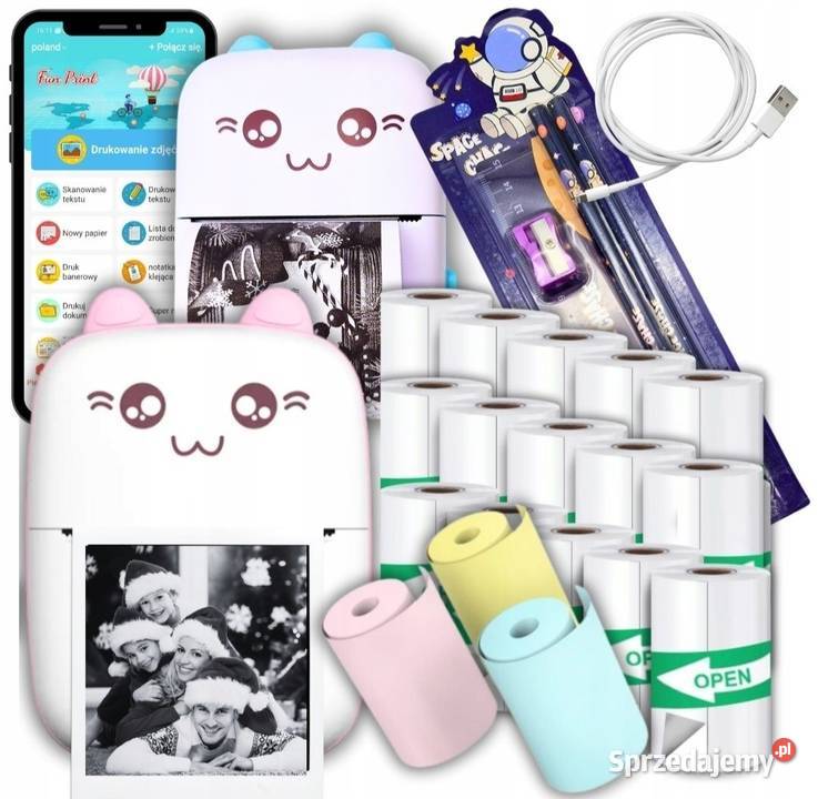 Drukarka Termiczna Bluetooth DRUKUŚ Mini do śląskie Mikołów