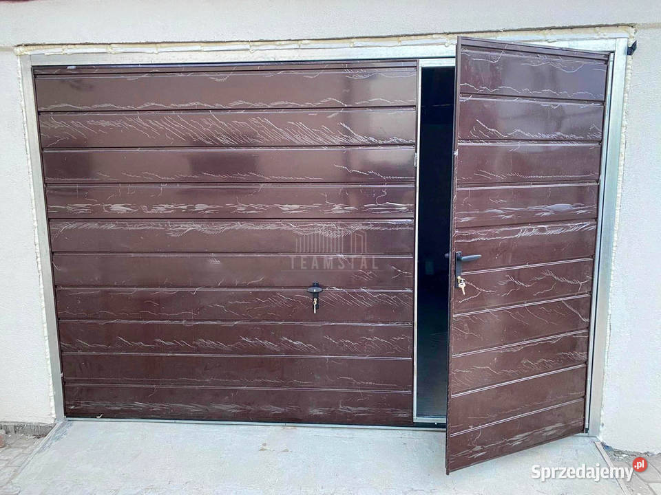Bramy garażowe na wymiar uchylne ocieplone brama