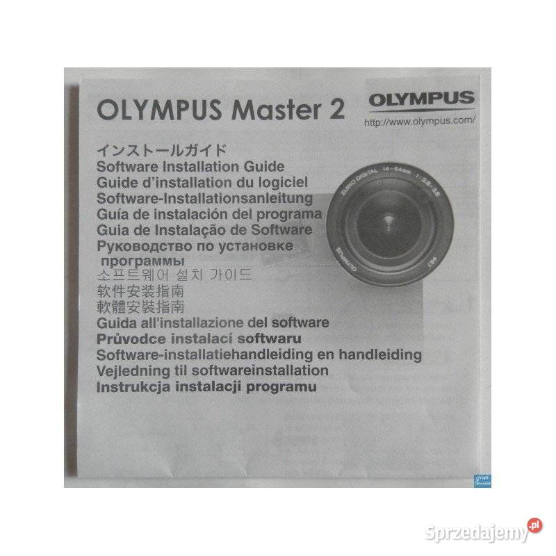 Olympus Instrukcje obsługi Radom sprzedam