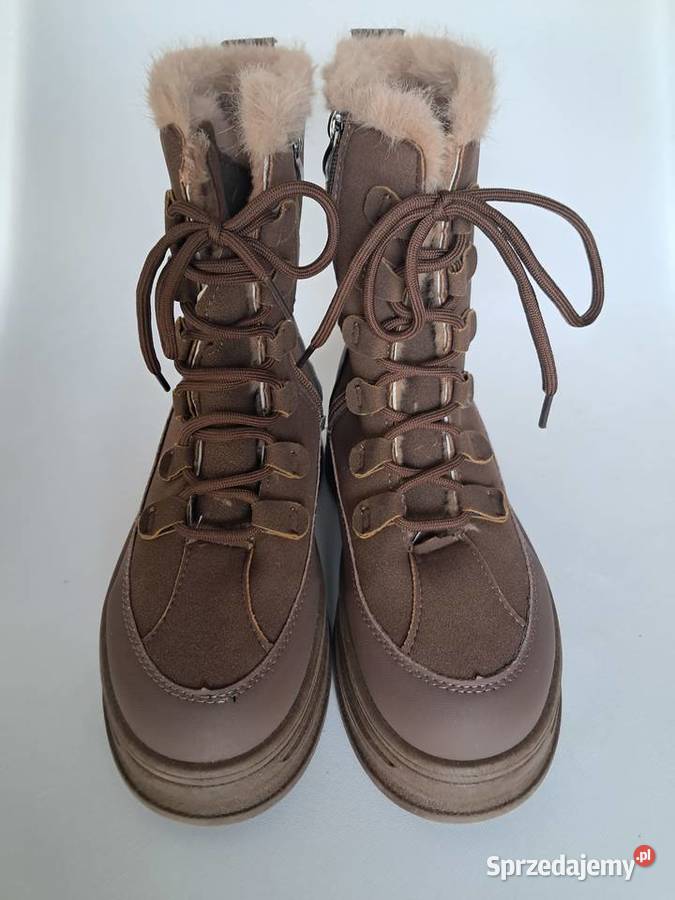 nowe buty śniegowce rozmiar 37 długość wkładki sprzedam
