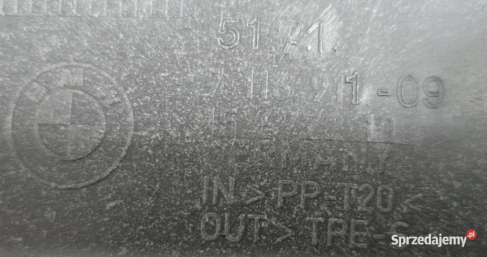 Osłony dolne BMW E87 małopolskie Kraków