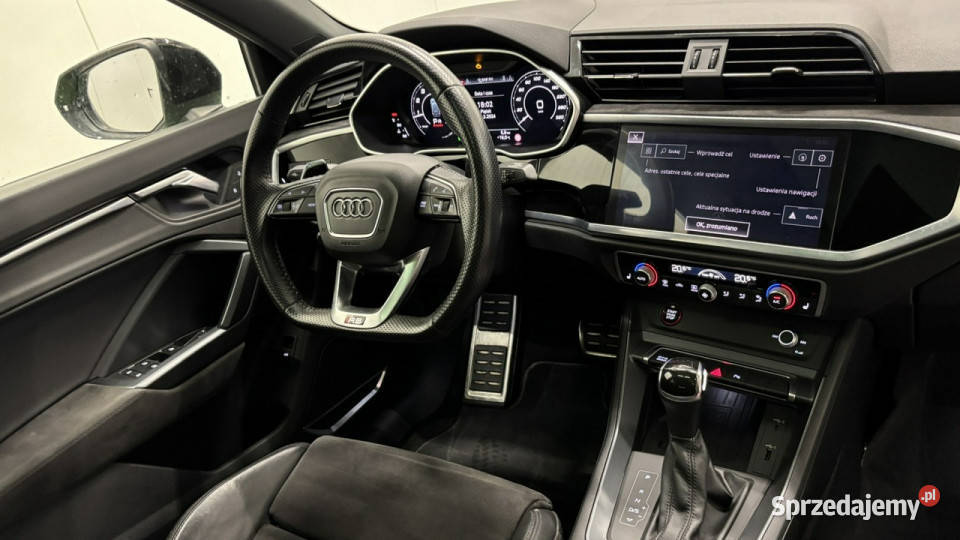 Audi RS Q3 Sportback S tronic elektryczne lusterka Grójec sprzedam