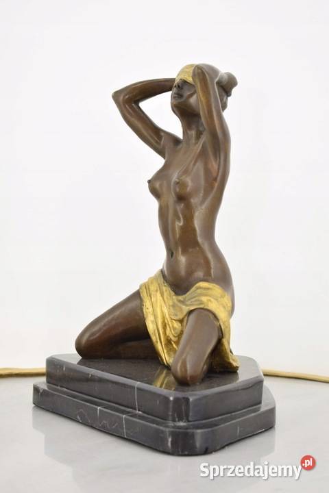 Klęcząca Kobieta Akt Niewolnica Figura Rzeźba