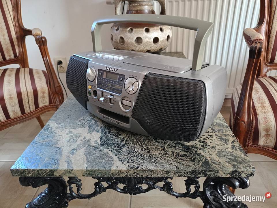 Boombox SONY CVDV27L Radiomagnetofon Magnetofony Drawski Młyn