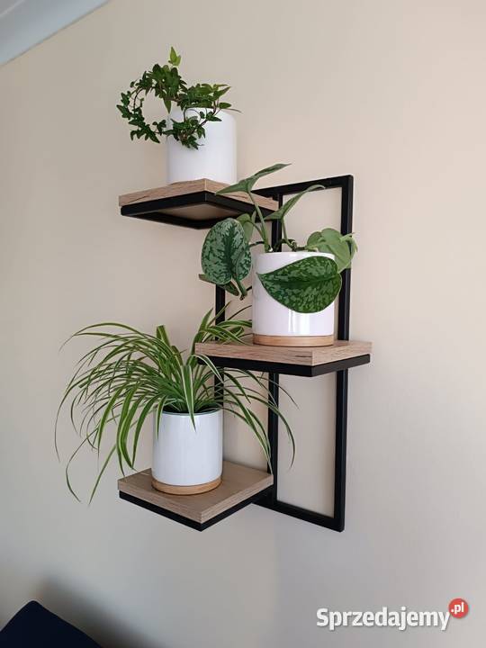 Kwietnik Potrójny Na Ścianę Loft Białystok