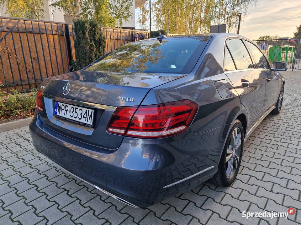 Mercedes E220 CDI Salon Polska Warszawa