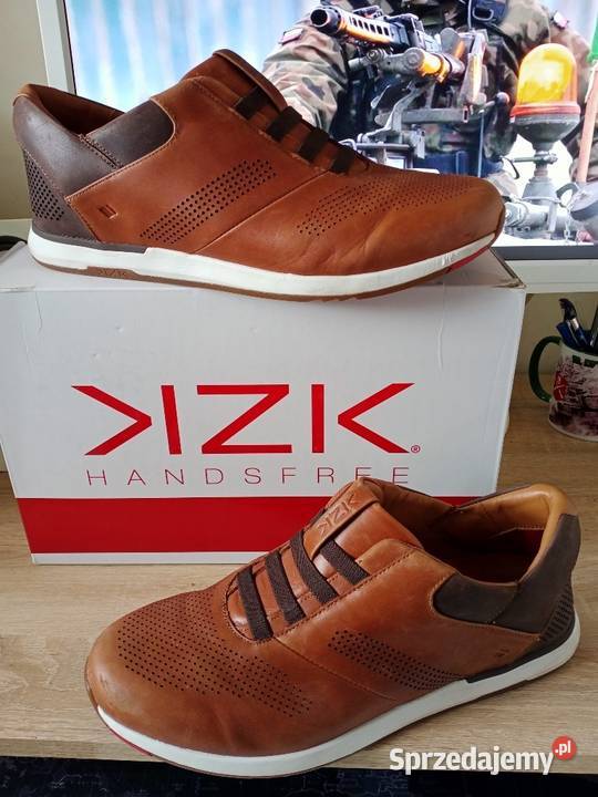 Buty Męskie KIZIK BOSTON USA SKÓRA US12 EU46 skóra Mielec