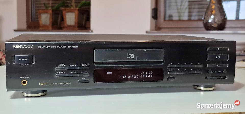 odtwarzacz kompaktowy CD player Kenwood DP 1080 Międzychód