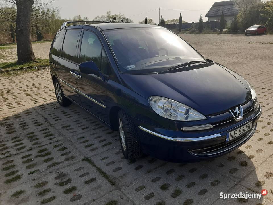 Peugeot 807 z 2012 roku 8osobowy Family 20 HDI 226000km warmińsko-mazurskie Elbląg sprzedam