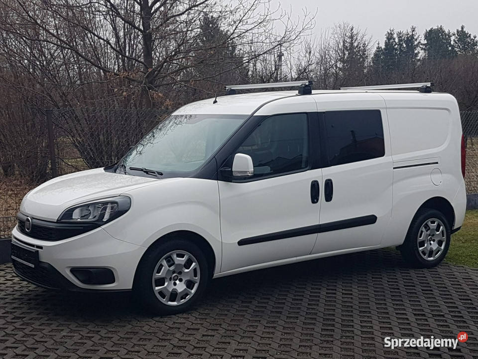 Fiat Doblo MAXI 5 OSÓB DŁUGI KLIMA 2 xDRZWI nieuszkodzony śląskie Poręba