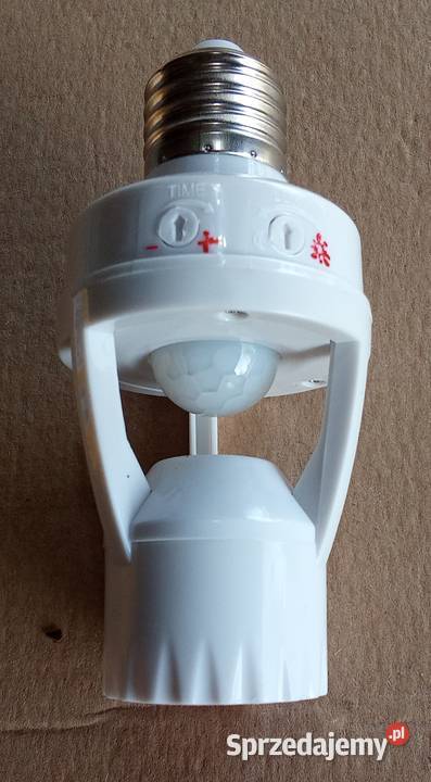Konwerter żarówki z czujnikiem ruchu PIR i łódzkie Sieradz