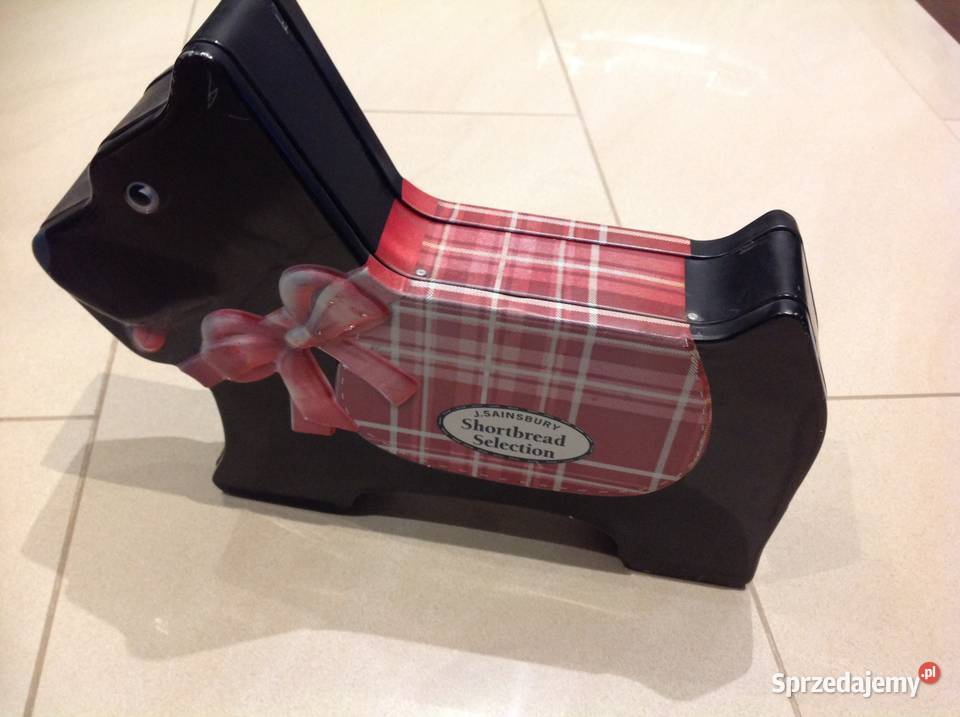 Stara Puszka Metalowa Piesek Pies Nowa Sól