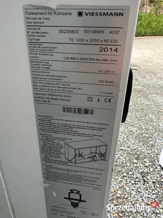 Komora Chłodnia Mroźnia Agregat Parownik