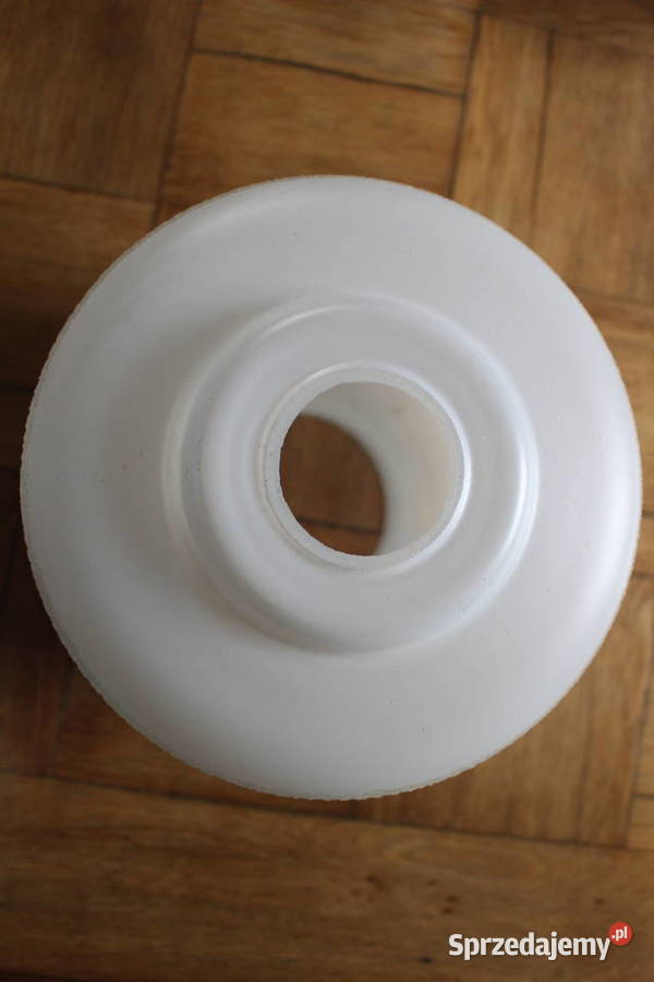 klosz szklany prl Kalisz