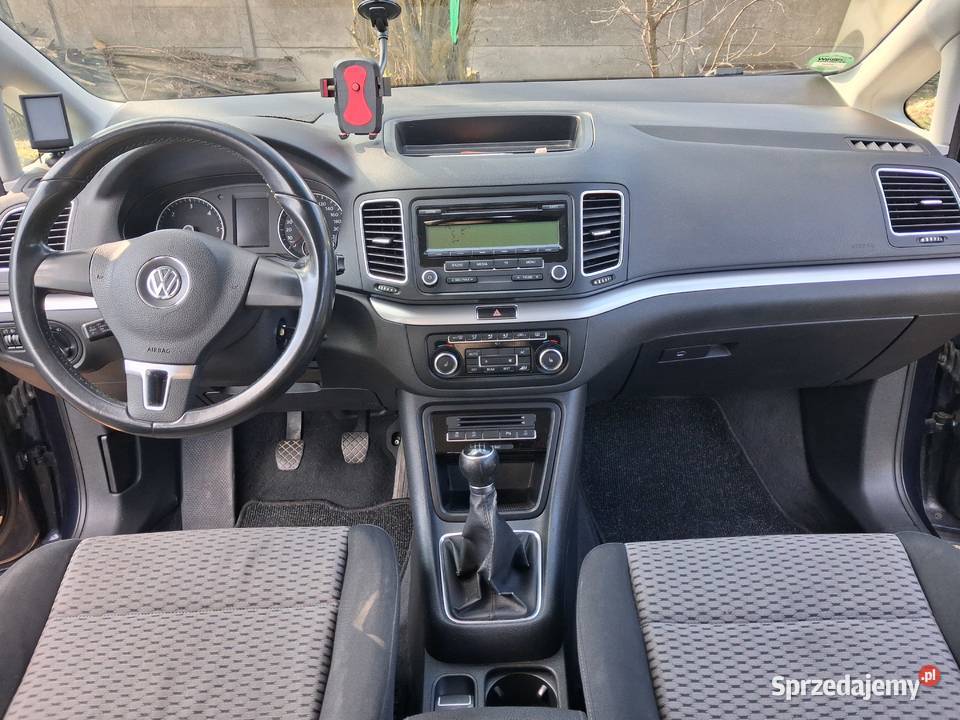 VW Sharan 7N 2011 20 TDI 140 przyciemniane szyby Zduńska Wola