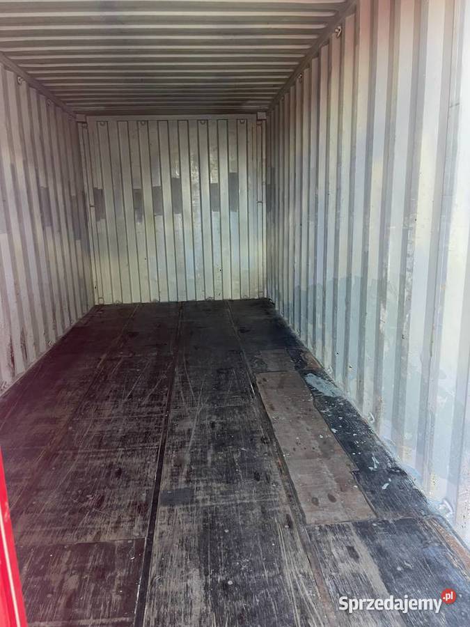 Kontener morski magazynowy 20DV 6 metrowy Lubawa