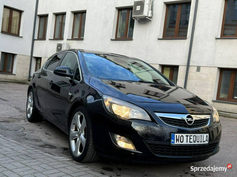 Opel Astra 14 Turbo 140 Cosmo Navi Alu19 Service światła przeciwmgielne mazowieckie Sokołów Podlaski