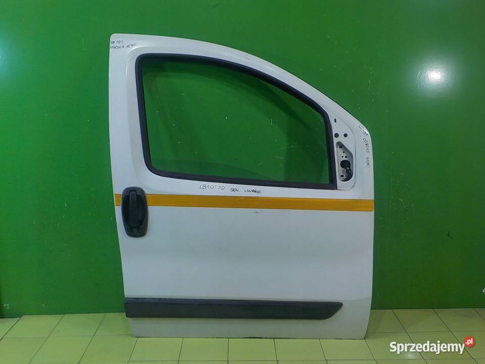 CITROEN NEMO 14 B 10r VAN drzwi prawe przod osobowe