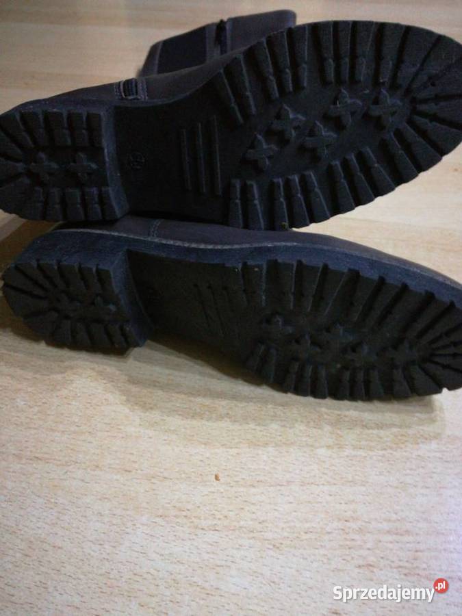 Kozaki zimowe długie z naturalnej skory Obuwie Lublin